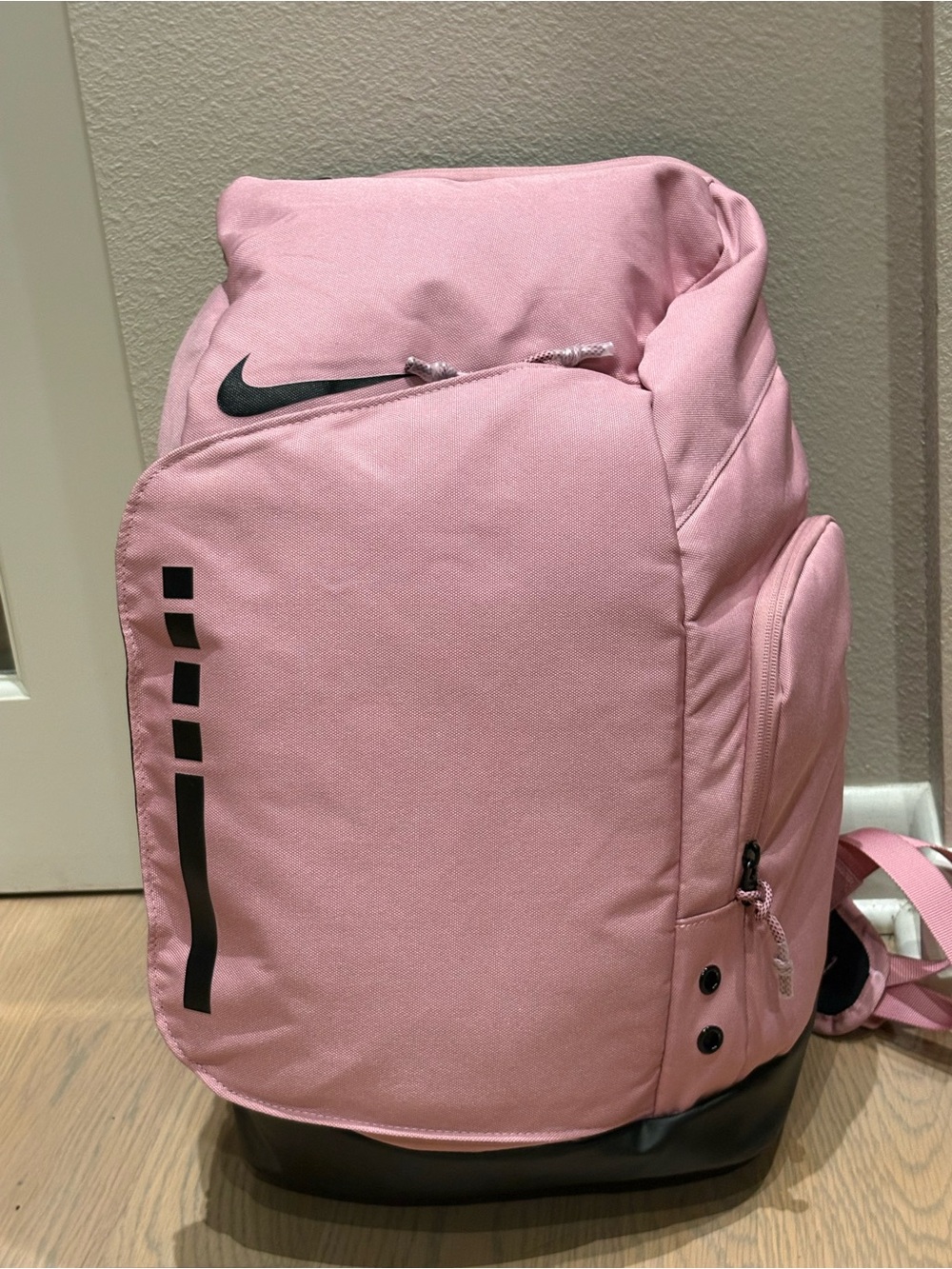 Nike Pink Backpack with Black Accents